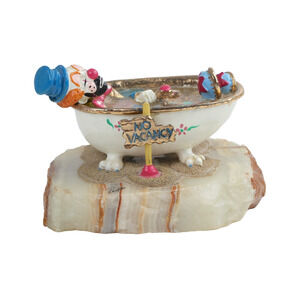 Vtg Ron Lee & Emmett Kelly "No Vacancy" Marble Clown sleeping in a bath 1989 USA